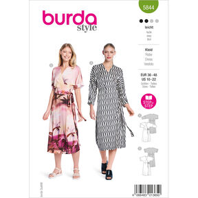 Dress | Burda 5844 | 36-48, 