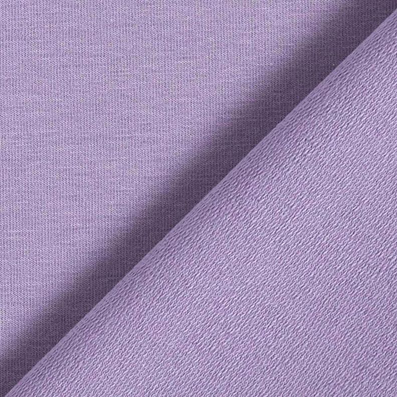 Light French Terry Plain – mauve,  image number 5