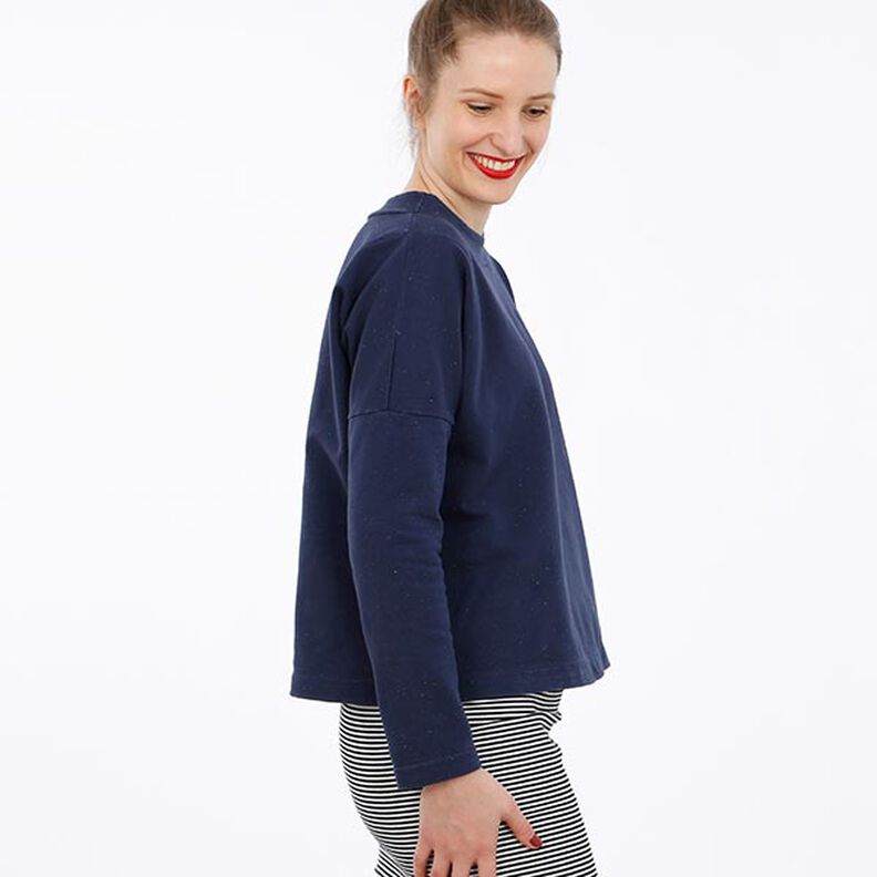 FRAU ISA jumper with stand-up collar, Studio Schnittreif  | XS -  XL,  image number 3