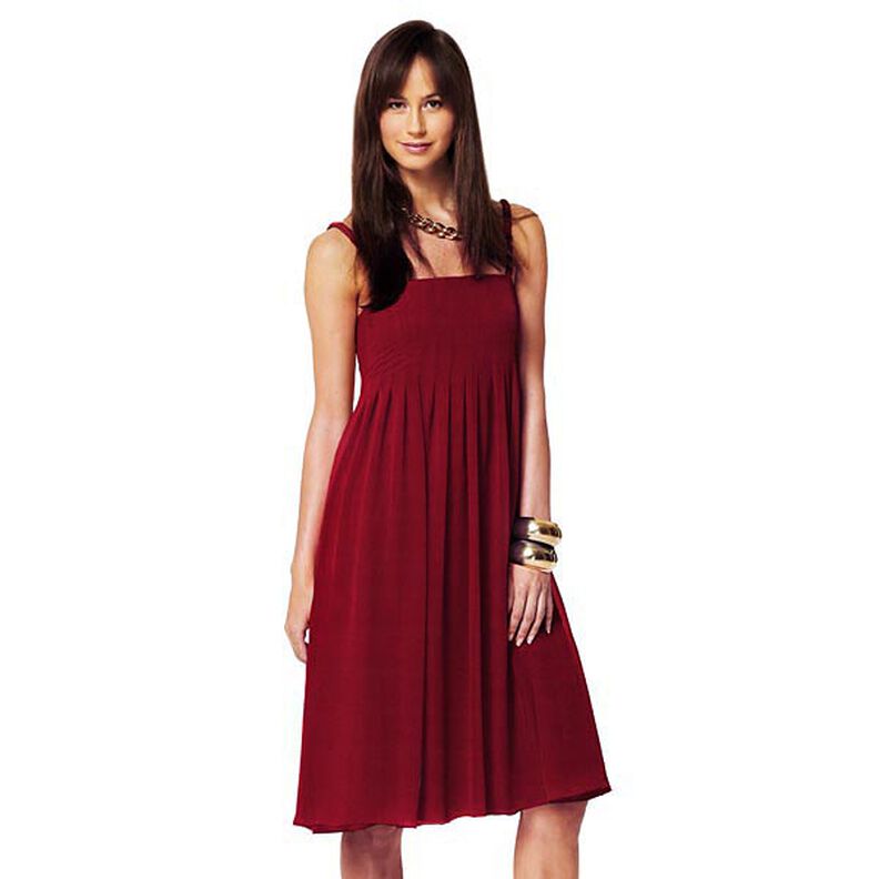 Medium Viscose Jersey – carmine, image number 4