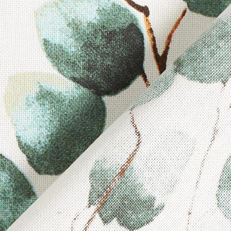 Decor Fabric Half Panama Eucalyptus – offwhite,  image number 5