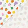 Cotton Jersey happy fruit – offwhite/peach orange,  thumbnail number 4