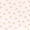 Double Gauze/Muslin Watercolor rainbows Digital Print – ivory,  thumbnail number 1