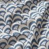 Cotton Poplin elegant arches – blue grey/light taupe,  thumbnail number 2