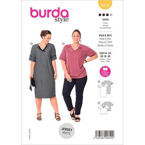 Dress / Shirt,Burda 6018 | 44 - 54, 