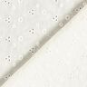 Cotton Batiste Broderie Anglaise Little flowers – offwhite,  thumbnail number 4