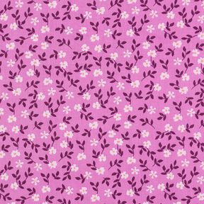 GOTS Cotton Poplin Ditsy Flowers | Poppy Fabrics – pink/white, 