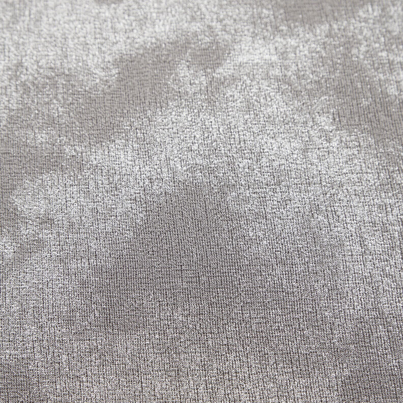 Glitter foil jersey – grey/antique silver, image number 9