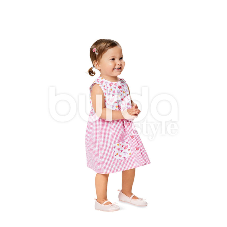 Infants' Dress / Panties, Burda 9357,  image number 2