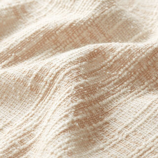 Lightweight knit bouclé check – light beige, 