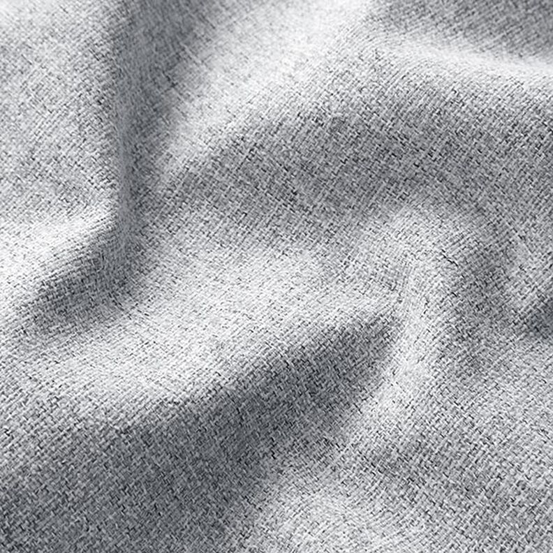 Subtly mottled upholstery fabric – silver grey,  image number 2