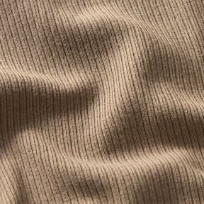 Ribbed Jersey fine 2-1-1-1 ribs – taupe, 