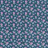Cotton Poplin Fine Flowers – blue/pastel violet,  thumbnail number 1