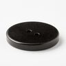 2-hole button shiny [Ø 25 mm] – black,  thumbnail number 3