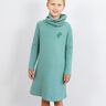 POLLY - comfy sweater dress with a polo neck, Studio Schnittreif  | 98 - 152,  thumbnail number 5