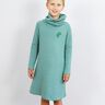 POLLY - comfy sweater dress with a polo neck, Studio Schnittreif | 98 - 152,  thumbnail number 5