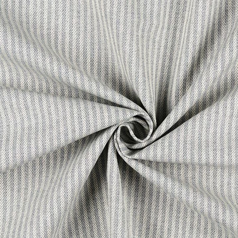 Stripe Jacquard Furnishing Fabric – light grey,  image number 2