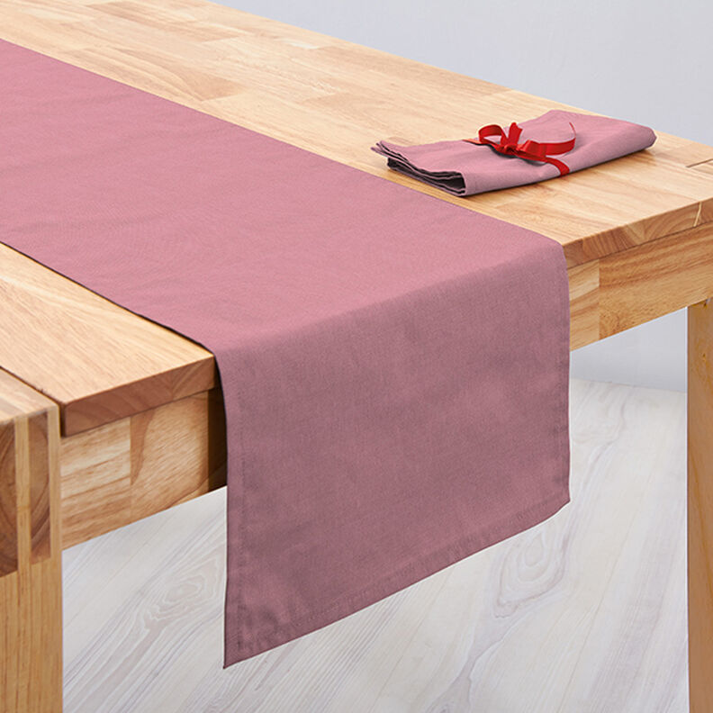 Decor Fabric Canvas – dark dusky pink,  image number 5