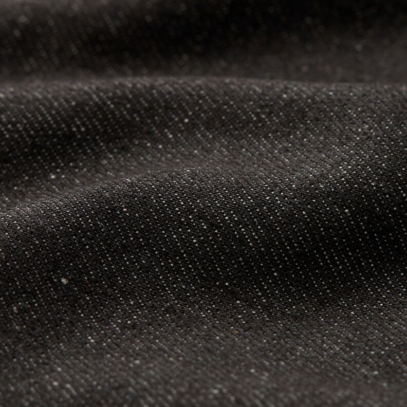 Heavy cotton denim – black,  image number 2