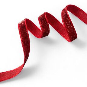 Velvet ribbon Metallic [10 mm] – carmine, 