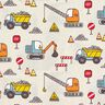 Cotton Cretonne Building Site – grey,  thumbnail number 1