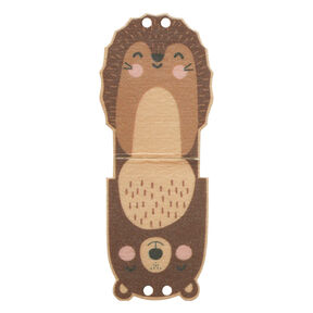 Adornment teddy/hedgehog, 19 mm | Prym – medium brown, 