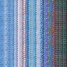 GOTS Cotton Batiste pattern blend colour gradient | TCC x LOOKS by Wolfgang Joop – blue/dark brown,  thumbnail number 1