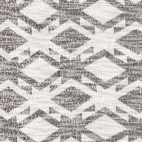 Knitted bouclé chevron – black/white, 
