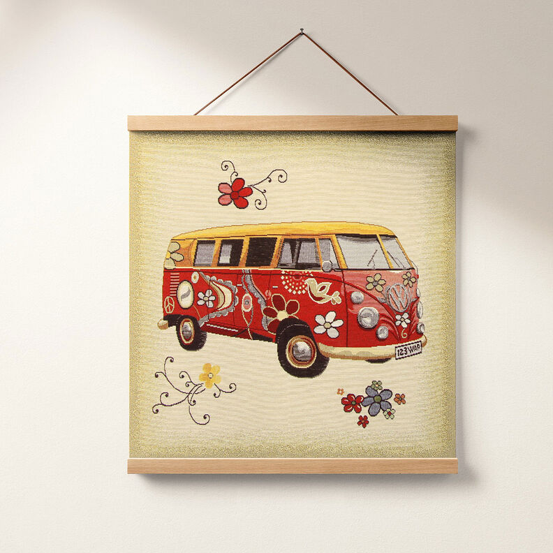 Tapestry Piece Colourful Bulli VW,  image number 5