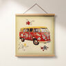 Tapestry Piece Colourful Bulli VW,  thumbnail number 5