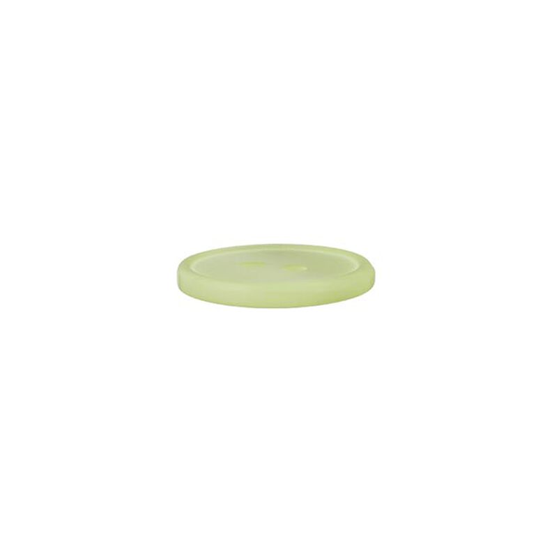 2-Hole Polyester Button  – pastel green,  image number 2