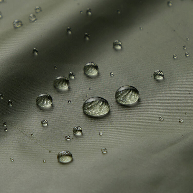 Water-repellent jacket fabric ultra lightweight – olive,  image number 5