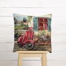 Decorative Panel Tapestry Fabric Vespa – carmine/light beige,  thumbnail number 6