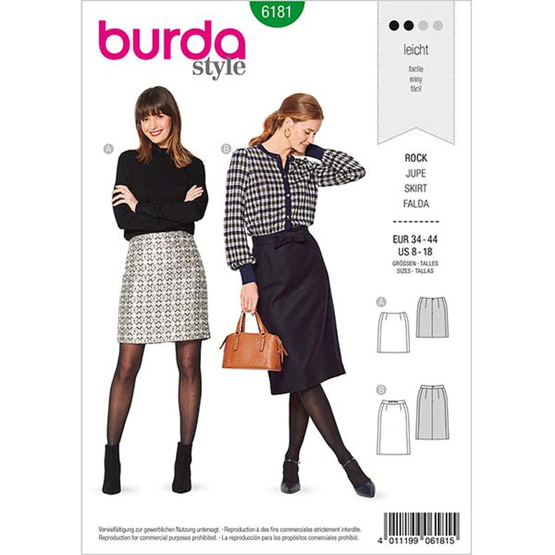 Skirt, Burda 6181 | 34-44,  image number 1