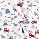 Cotton Jersey farmyard – white,  thumbnail number 3