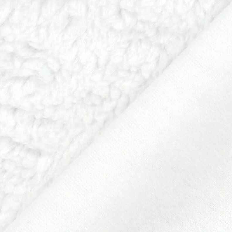 Imitation Lamb Fur – white,  image number 3