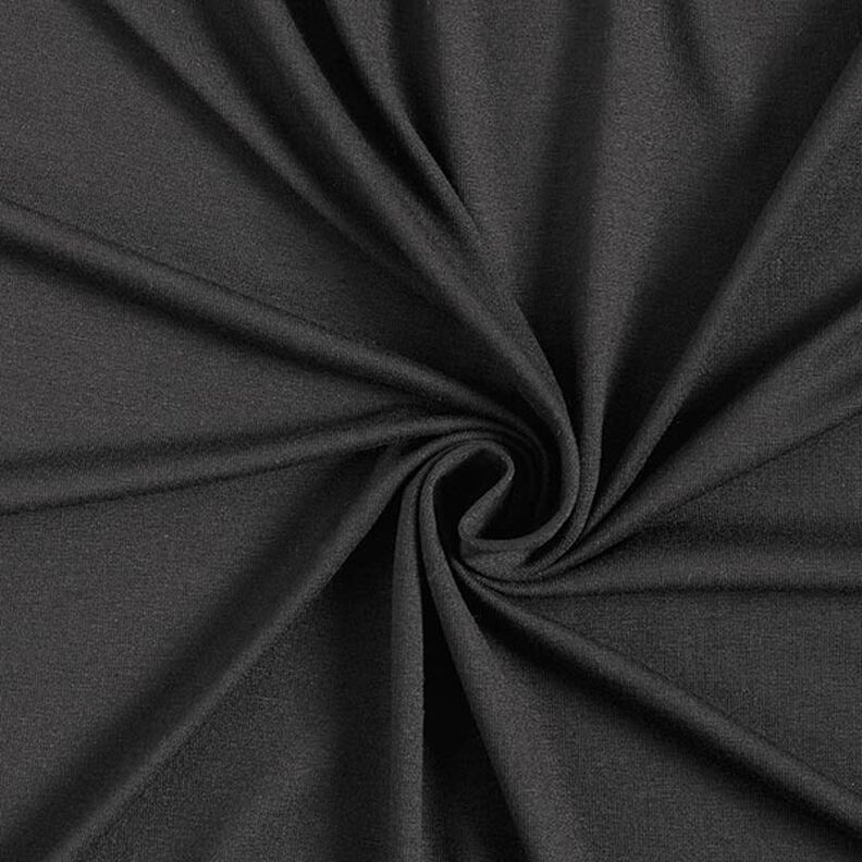 Lightweight Viscose Jersey – black, image number 1