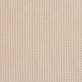 Towelling Fabric/Waffle Piqué Plain – light taupe, 