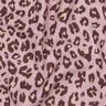Viscose Linen Blend Leopard Print | Poppy Fabrics – light dusky pink/aubergine,  thumbnail number 2