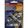 No-Sew Press Fasteners Anorak Design 3 – silver | YKK,  thumbnail number 1