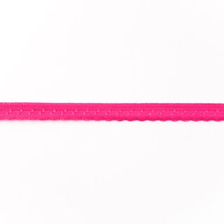 Elasticated Edging Lace [12 mm] – intense pink, 
