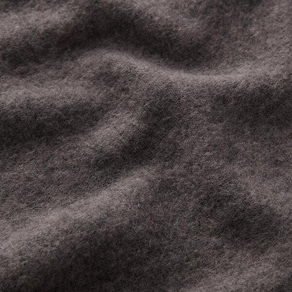 Plain Brushed Jersey – black brown,  image number 2