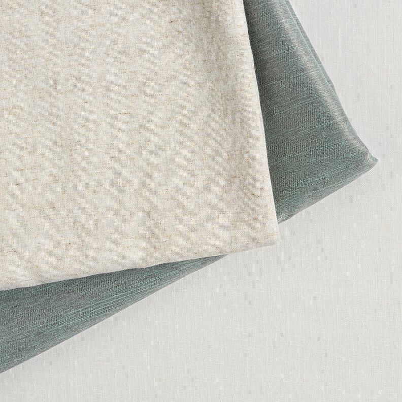 Curtain Fabric Linen Blend Plain – natural, image number 5