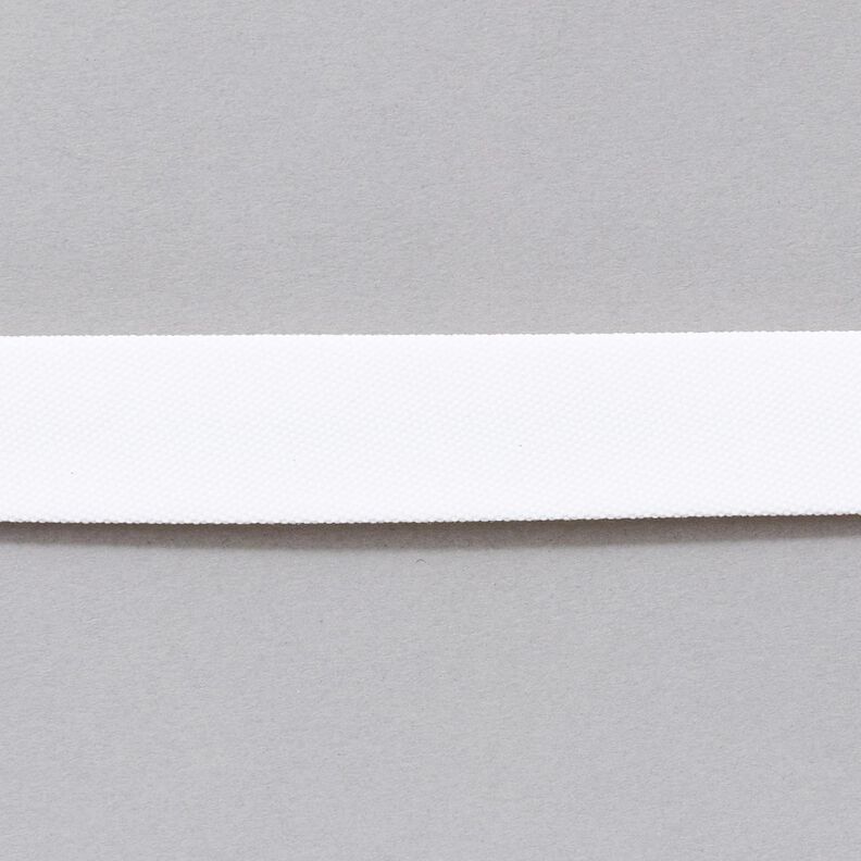 Outdoor Bias binding folded [20 mm] – white,  image number 1