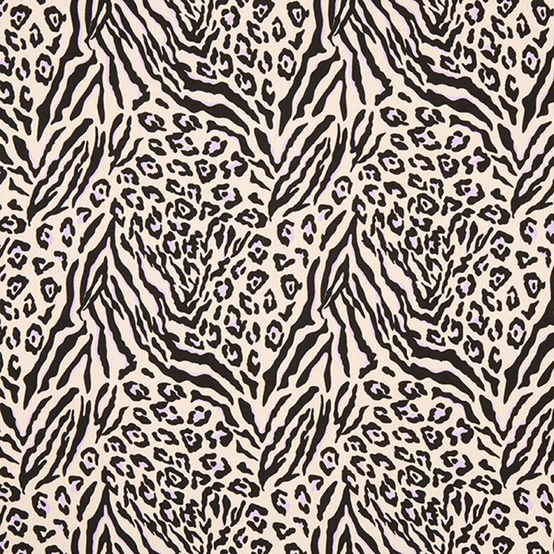Zebra lightweight crepe fabric – rosé,  image number 1