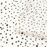 Cotton jersey irregular dots – white,  thumbnail number 6
