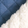 Denim Teddy Quilted Fabric  – steel blue,  thumbnail number 4
