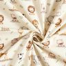 Cotton Poplin Baby jungle animals Digital Print – beige,  thumbnail number 3
