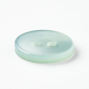 2-hole button shiny [Ø 15 mm] – pale mint, 