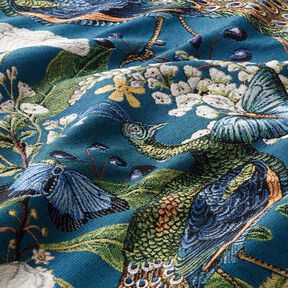 Tapestry Decor Fabric Peacock – petrol, 